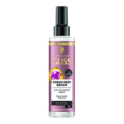GLISS SIVI SAÇ KREMİ 200ML SERUM DEEP REPAIR x6 resmi