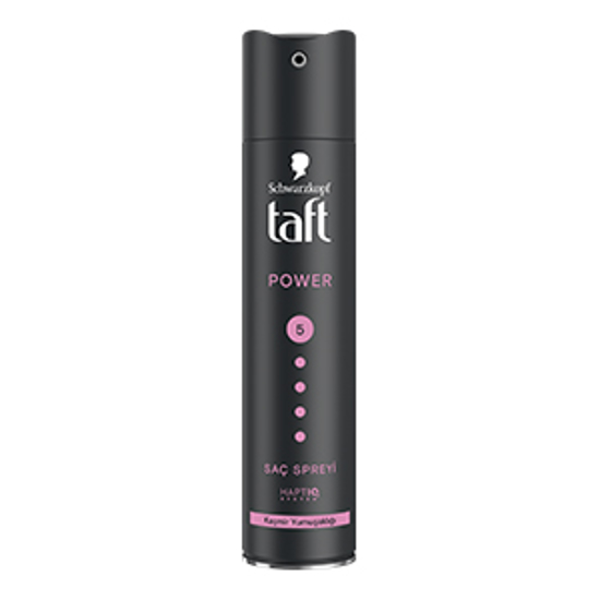 TAFT SAÇ SPREYİ 250ML POWER CASHMERE x10 resmi