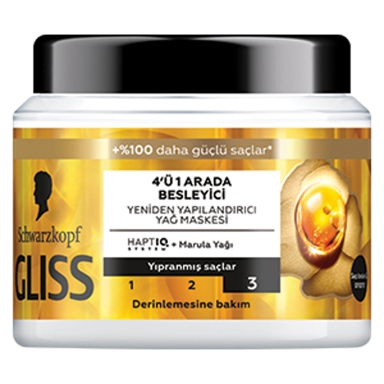 GLISS MASKE 400ML NUTRITIVE x6 resmi