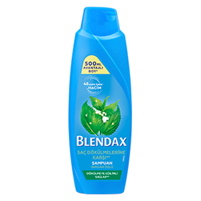 BLENDAX ŞAMPUAN 500ML ISIRGAN ÖZLÜ x12 resmi