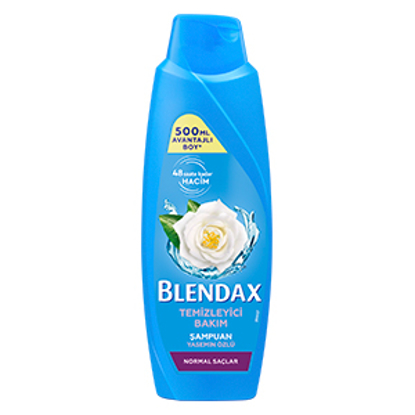 BLENDAX ŞAMPUAN 500ML YASEMİN ÖZLÜ x12 resmi