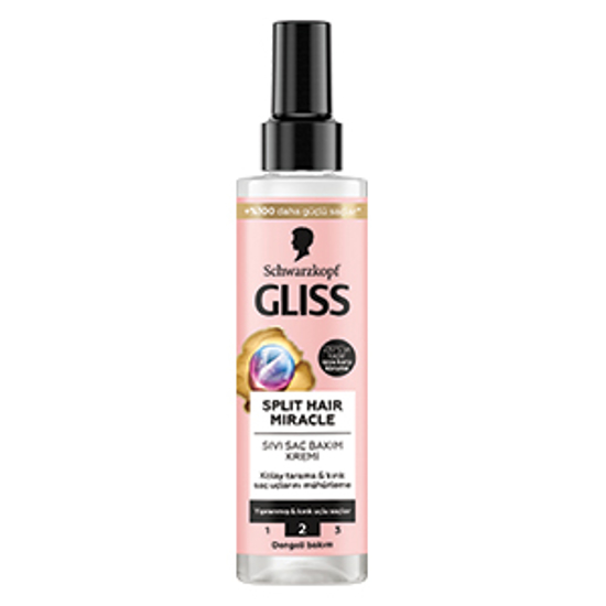 GLISS SIVI SAÇ KREMİ 200ML SPLIT HAIR MIRACLE x6 resmi