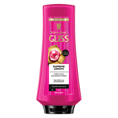 GLISS SAÇ KREMİ 360ML SUPREME LENGTH x6 resmi