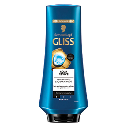 GLISS SAÇ KREMİ 360ML AQUA REVİVE x6 resmi