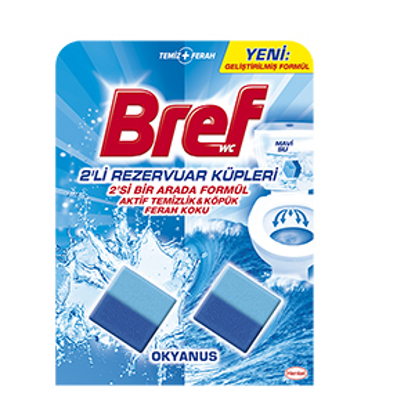 BREF TEMİZLEME KÜBÜ 2x50GR REGULAR x24 resmi