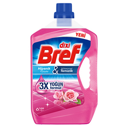 BREF YÜZEY TEMİZLEYİCİ 2,5LT GÜL x6 resmi
