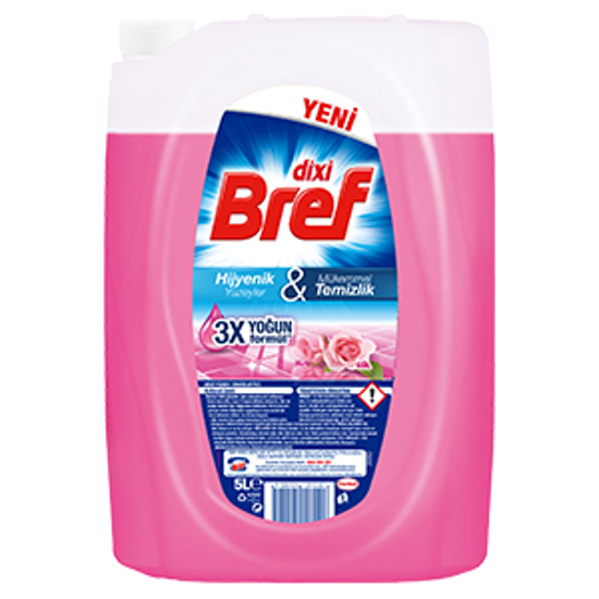 BREF YÜZEY TEMİZLEYİCİ 5LT GÜL x4 resmi