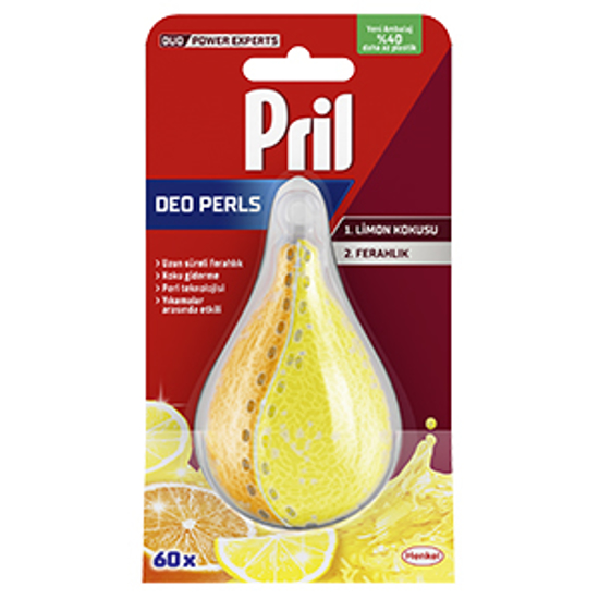 PRİL DEO PERLS 17GR LİMON&PORTAKAL x8 resmi