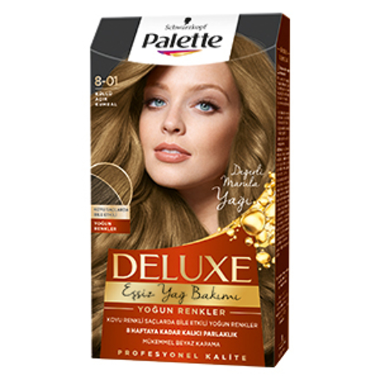 PALETTE DLX 8-01 KÜLLÜ AÇIK KUMRAL x6 resmi