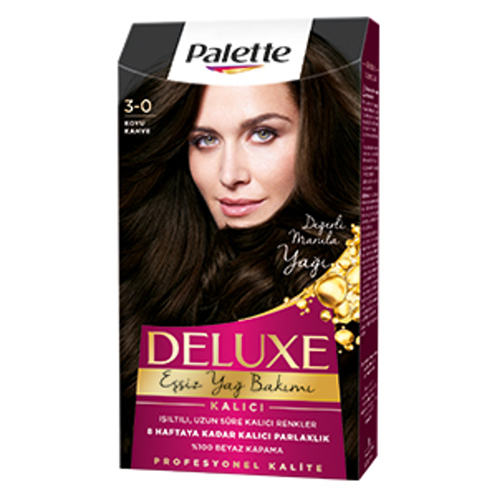 PALETTE DLX 3-0 KOYU KAHVE x6 resmi