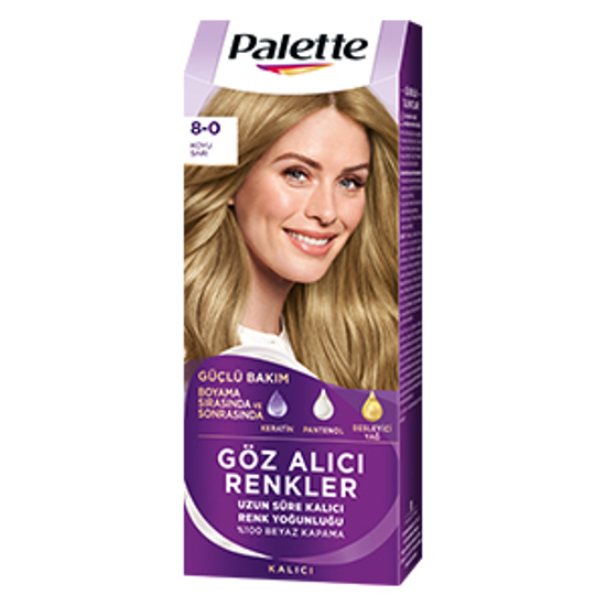 PALETTE ICC 8-0 AÇIK KUMRAL x10 resmi