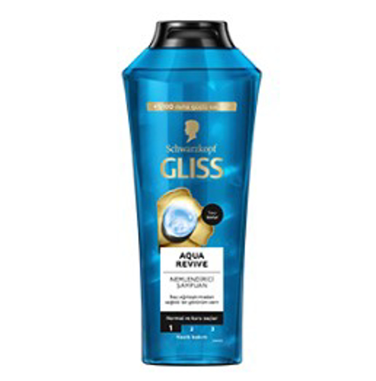 GLISS ŞAMPUAN 400ML AQUA REVIVE x12 resmi