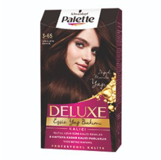 PALETTE DLX 3-65 ÇIKOLATA KAHVE x6 resmi