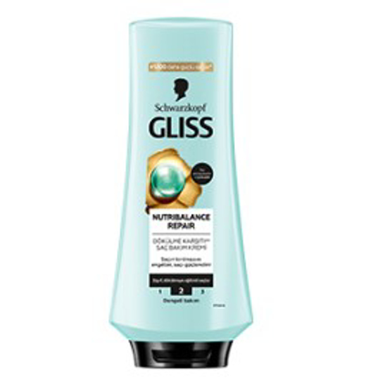 GLISS SAÇ KREMİ 360ML NUTRIBALANCE x6 resmi
