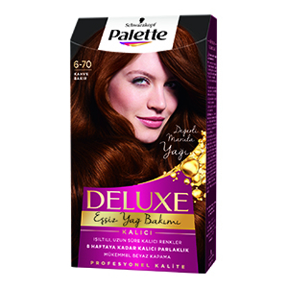 PALETTE DLX 6-70 KAHVE BAKIR x6 resmi
