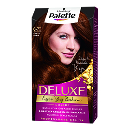 PALETTE DLX 6-70 KAHVE BAKIR x6 resmi