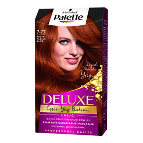PALETTE DLX 7-77 YOĞUN PARLAK BAKIR x6 resmi