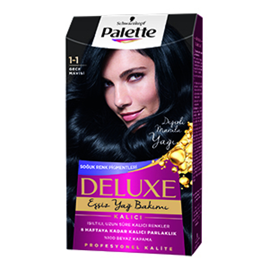 PALETTE DLX 1-1 GECE MAVISI x6 resmi