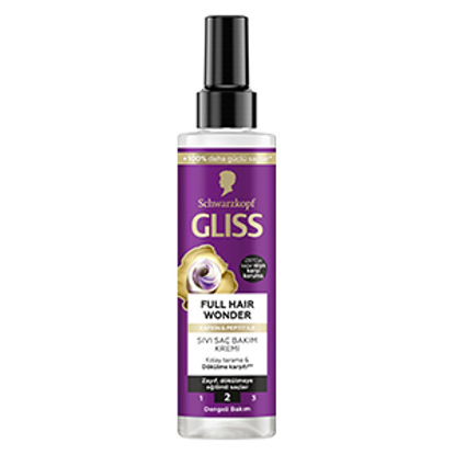 GLISS SIVI SAÇ KREMİ 200ML FULL HAİR WONDER x6 resmi
